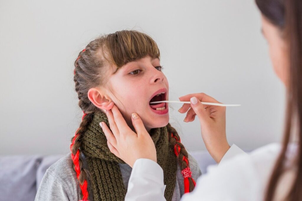 Cirurgia de amígdala e adenoide - carne esponjosa